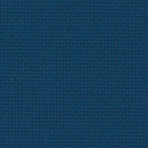 Coupon toile zweigart 5.4 points  48x53cm Marine