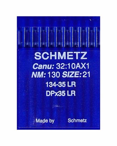 Aiguille talon rond Schmetz pour machine à coudre Industrielle 134-35(LR) - Taille n°130 - CUIR