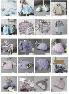LIVRE TRICOT SPECIAL LAYETTE KATIA- BEST OF PEQUES N° R-7