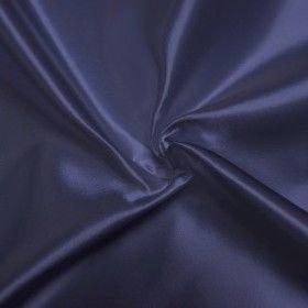 DOUBLURE SATIN LUXE - Marine - au mètre