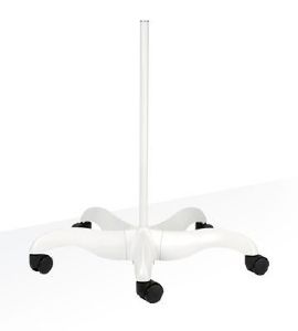 Pied à Roulettes Daylight prestige 5 branches Blanc D53060