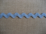 Serpentine 14mm CIEL coton - le metre 