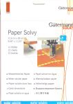 Lot de 12 feuilles - Film fin transparent et soluble dans l'eau 21,6x28cm  Gutermann