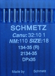 Aiguille talon rond Schmetz pour machine à coudre Industrielle 134-35(R) - Taille n°110