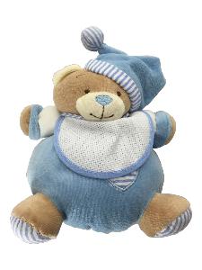 Doudou à Broder peluche Ourson - Plusieurs Coloris