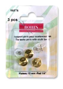 Support pin's pour customisation - 12mm -Bohin 
