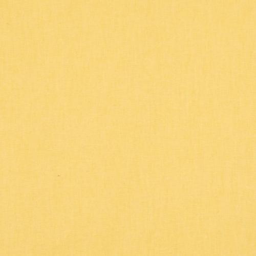 Tissu uni 100% Coton - JAUNE PAILLE - au mètre 