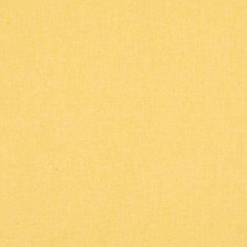 Tissu uni 100% Coton - JAUNE PAILLE - au mètre 