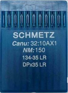 Aiguille talon rond Schmetz pour machine à coudre Industrielle 134-35(LR) - Taille n°150 - CUIR