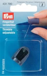 Dé à coudre ajustable Idéal pour ongles longs prym