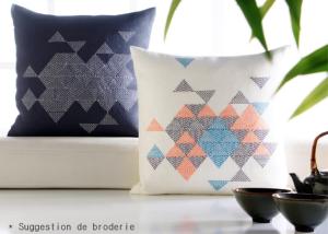 ETAMINE DE LIN A BRODER 12pts - BLANC NATUREL