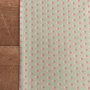 Tissu Popeline imprimé style provençal  - Laize 150cm - Au mètre ou 1/2 mètre