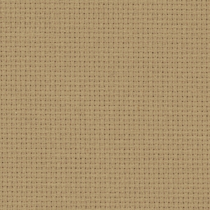 Coupon toile zweigart 5.4 points  48x53cm Moka