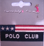 MOTIF THERMOCOLLANT  Polo club americain