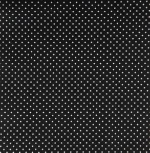 TISSU 100%  COTON  IMPRIME  pois