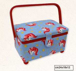 BOITE A COUTURE AVEC COMPARTIMENTS  - Rangement couture M