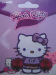 MOTIF ECUSSON THERMOCOLLANT  Hello Kitty Pom-Pom Girl  #