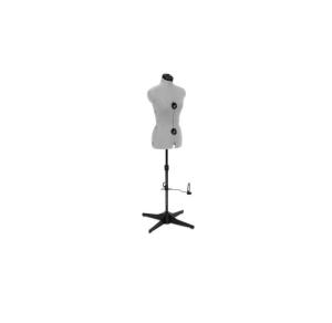 MANNEQUIN DE COUTURE REGLABLE Taille M ( 44/50 ) Coloris Gris clair