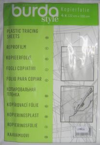 Film en plastique ReproFilm BURDA 1021 ( 4 calques )