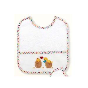 KIT BAVOIR A BRODER AVEC SCHEMA DE BRODERIE + FILS + AIGUILLE